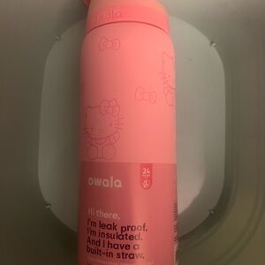 Owala Pink Insulated Water Bottle 24 oz